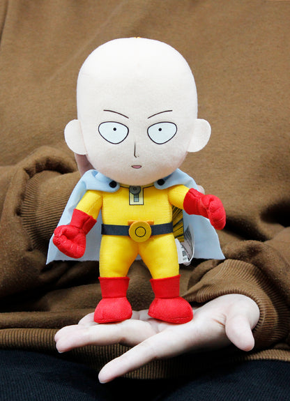 One Punch Man - Saitama "Caped Baldy" Plush 8"H