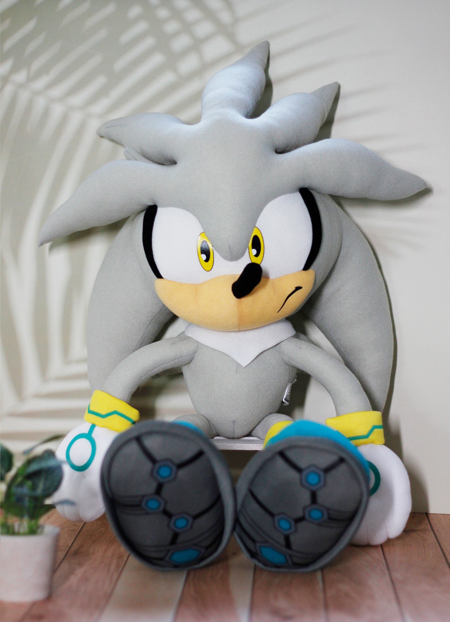 Sonic The Hedgehog - Silver The Hedgehog Plush 20"H