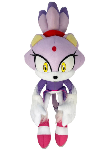 Sonic Hedgehog - Blaze The Cat Plush 9.5"H