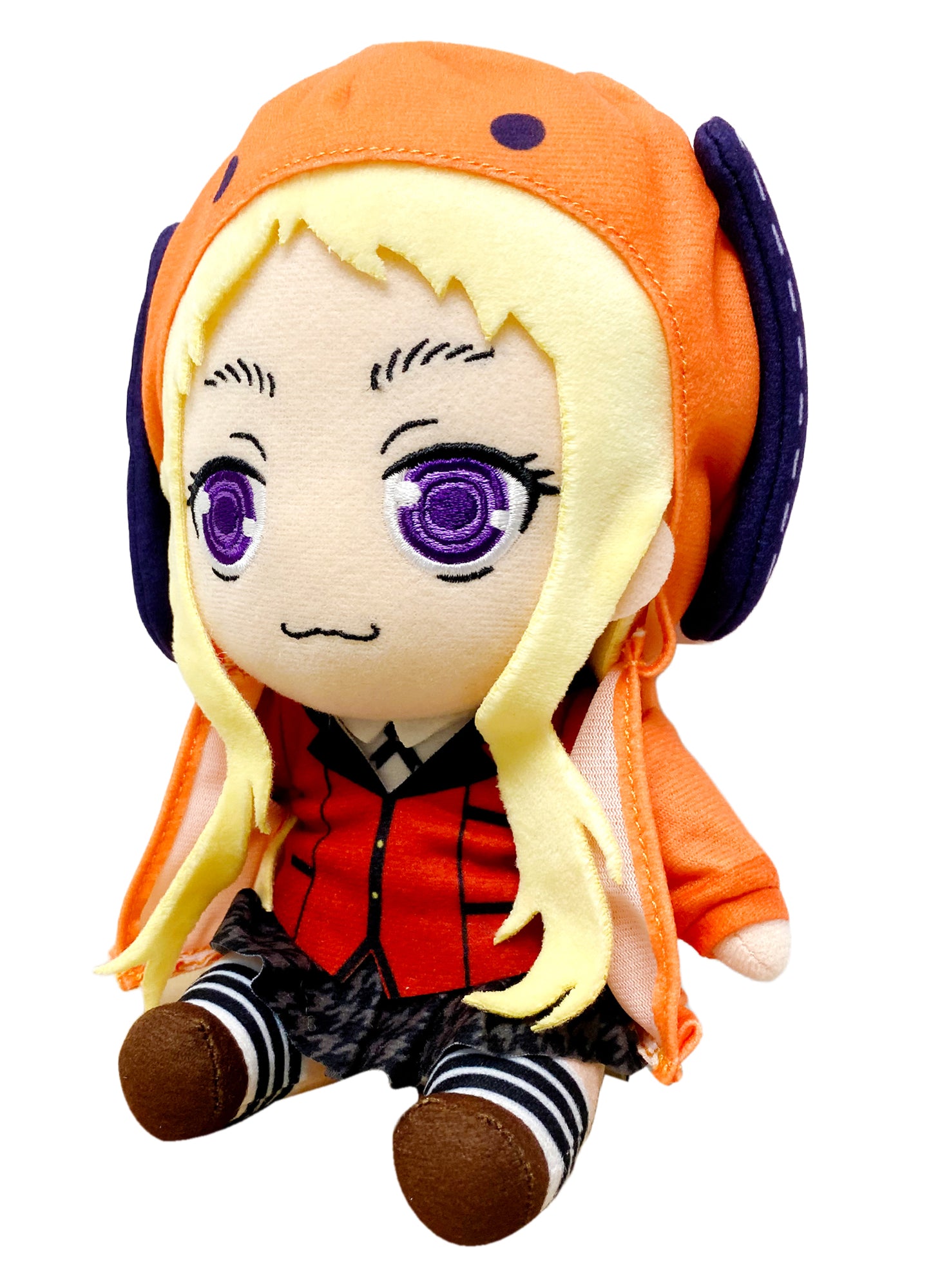 Kakegurui - Runa Yomozuki Sitting Plush 6"H