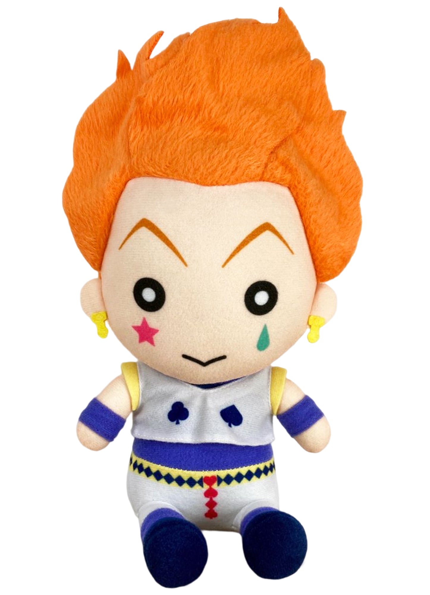 Hunter X Hunter - Hisoka Morow Sitting Pose Plush 7"H