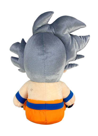 Dragon Ball Super - Son Goku Ultra Instinct Sitting Plush 14"H