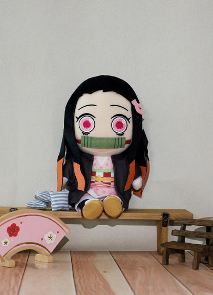 Demon Slayer - Nezuko Kamado Sitting Plush 7"H