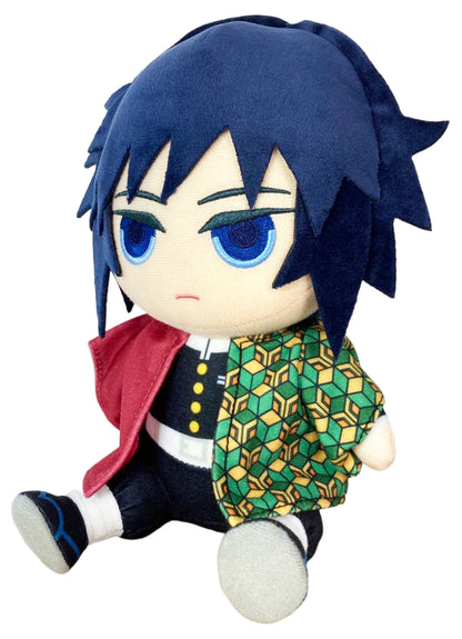 Demon Slayer - Giyuu Tomioka Sitting Plush 7"H