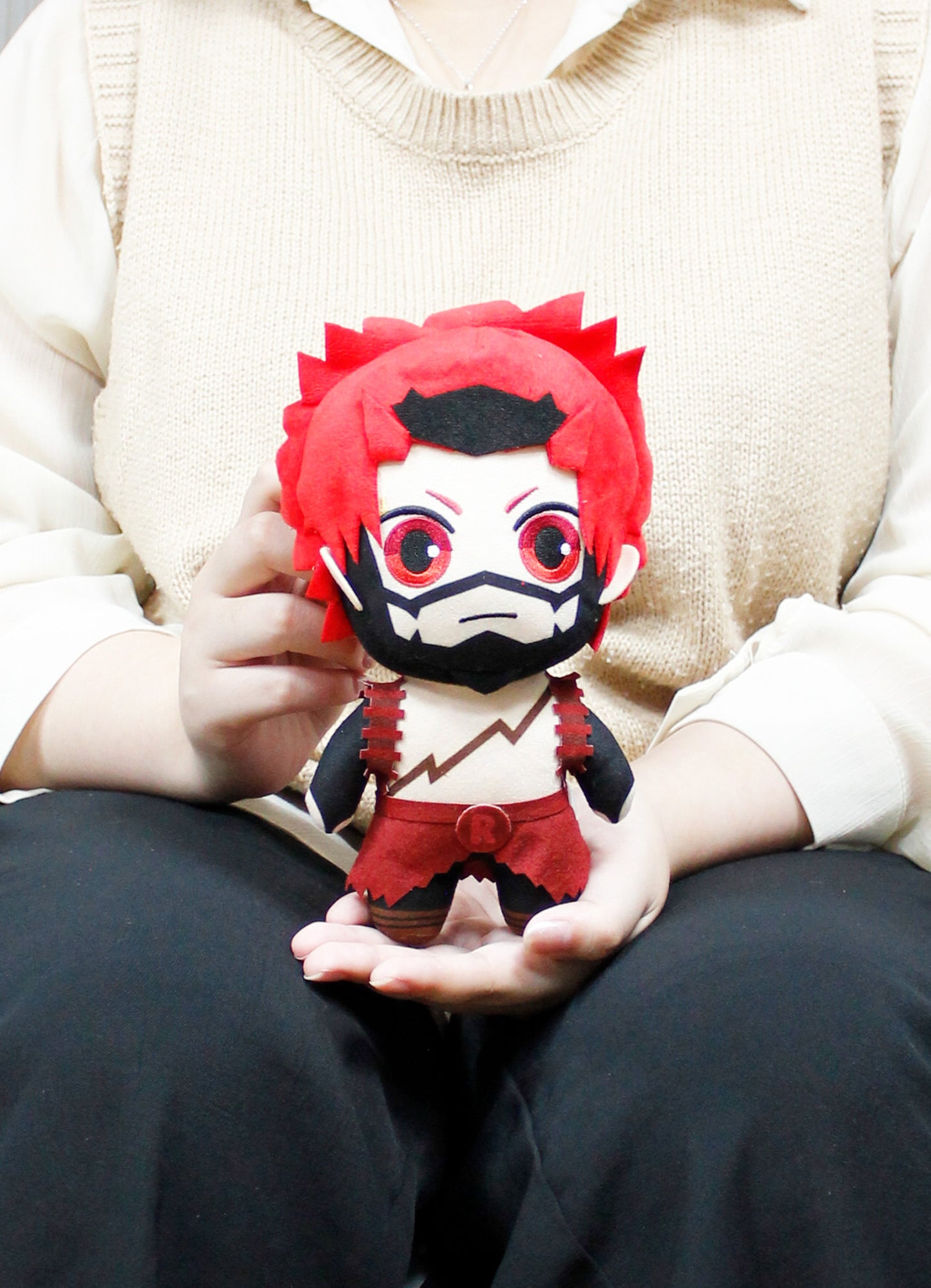 My Hero Academia S3 - Eijiro Kirishima Hero Costume Plush 8"H