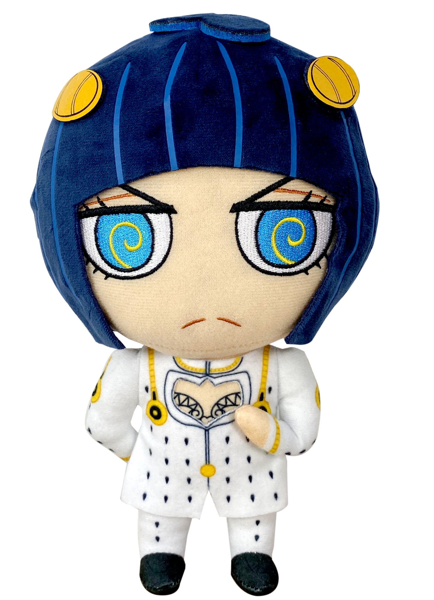 Jojos S4 - Bruno Bucciarati SD Pose Plush 8"H