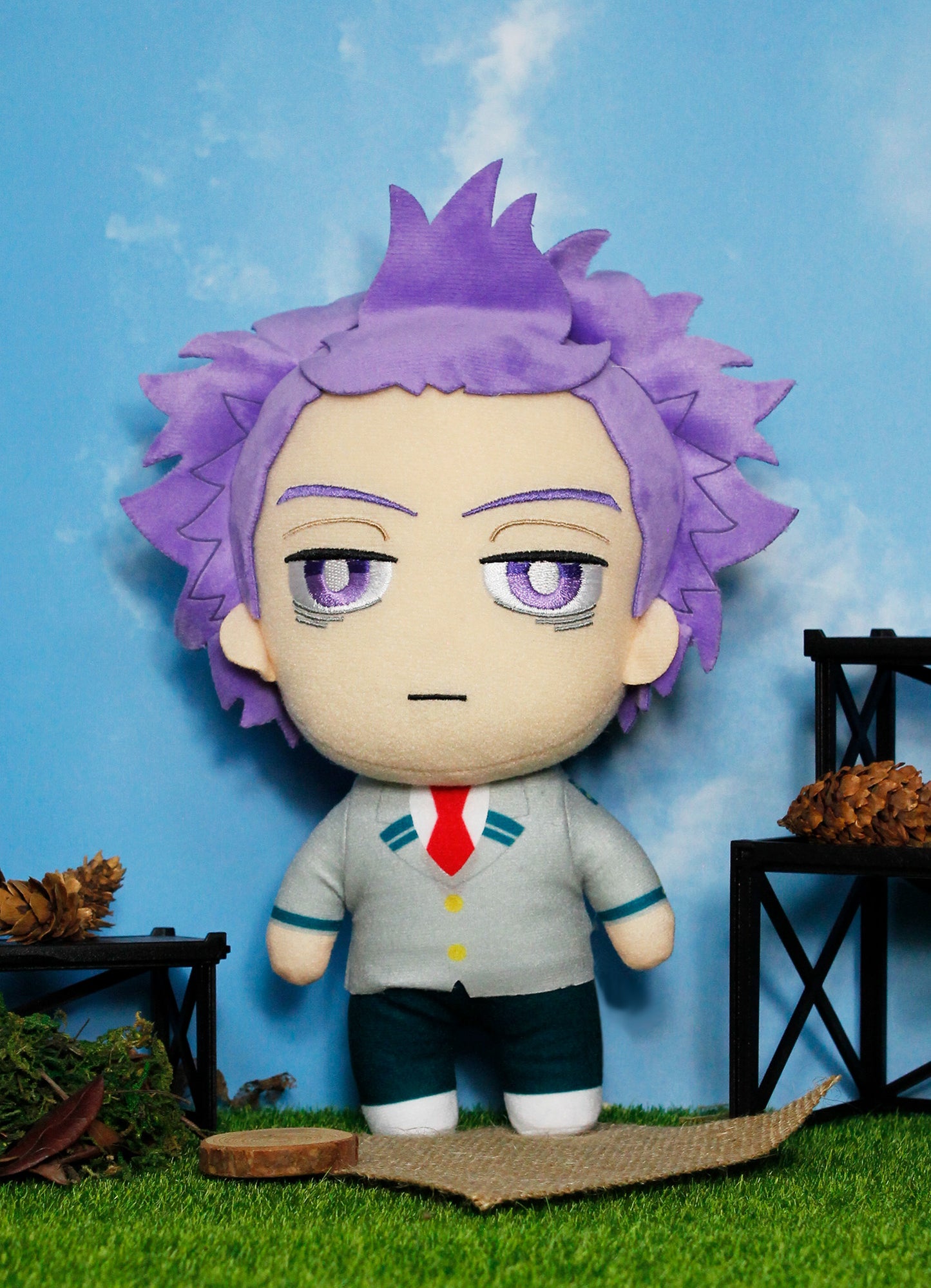 My Hero Academia S2 - Hitoshi Shinso Seifuku Plush 8"H